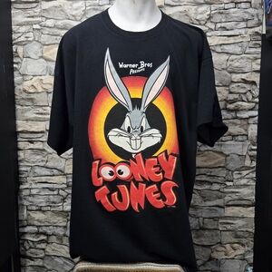 Warner Bros. Black Bugs Bunny Looney Tunes Tee